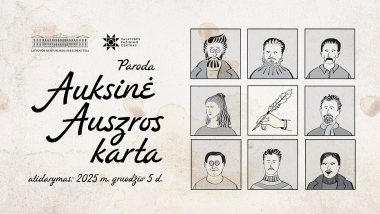 Atveriama nauja interaktyvi paroda „Auksinė Aušros karta“