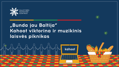 Valstybės pažinimo centras kviečia minėti Baltijos kelio 35-metį