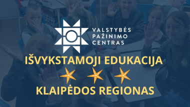 Valstybės pažinimo centro komanda apsilankė Klaipėdos regione
