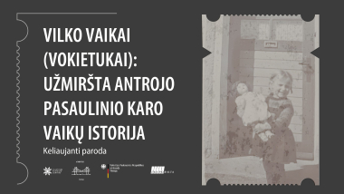 Ekskursija parodoje apie vilko vaikus su kuratore Rūta Matimaityte