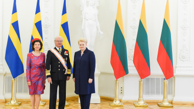 Švedijos karališkasis vizitas – šalių bendrystės įtvirtinimas