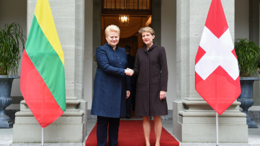 Ryšiai su Šveicarija stiprina Lietuvos konkurencingumą